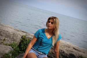 Women's Limited Logo TEE - Blue